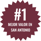 #1 Best Value in San Antonio